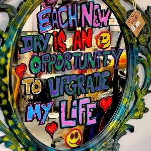 Positive Vibes Mirror